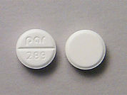 Megestrol Acetate: This is a Tablet imprinted with par  289 on the front, nothing on the back.