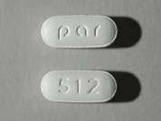 Minocycline Hcl: This is a white oblong Tablet imprinted with par on the front, 512 on the back, and is manufactured by STRIDES PHARMA.