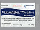 Pulmosal 4.0 ml(s) of 7 % Vial Nebulizer