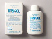 Drysol: This is a Solution Non-oral imprinted with nothing on the front, nothing on the back.