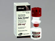 Solu-Cortef: This is a Vial imprinted with nothing on the front, nothing on the back.