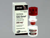 Solu-Cortef: This is a white Vial imprinted with nothing on the front, nothing on the back, and is manufactured by PFIZER US PHARM.