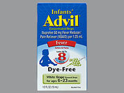 Infant'S Advil: This is a Suspension Drops imprinted with nothing on the front, nothing on the back.