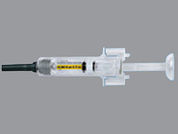 Fragmin: This is a Syringe imprinted with nothing on the front, nothing on the back.