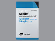 Gelfilm: This is a Each imprinted with nothing on the front, nothing on the back.