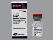 Depo-Testosterone: This is a Vial imprinted with nothing on the front, nothing on the back.