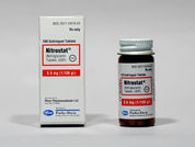 Nitrostat: Esto es un Tableta Sublingual imprimido con N en la parte delantera, 6 en la parte posterior, y es fabricado por None.