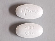 Caduet: This is a Tablet imprinted with Pfizer on the front, CDT  054 on the back.