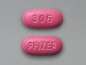 Zithromax: This is a Tablet imprinted with 306 on the front, PFIZER on the back.