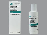 Loción de 1% (package of 60.0 ml(s)) de Cleocin T