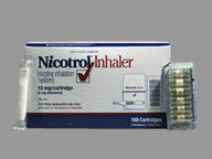 Nicotrol 10 Mg (package of 168.0) Cartridge