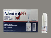 Nicotrol Ns: This is a Spray Non-aerosol imprinted with nothing on the front, nothing on the back.