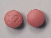 Ibuprofen Ib: This is a Tablet imprinted with I-2 on the front, nothing on the back.
