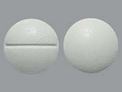 Vitamin B-1: Esto es un Tableta blanco redondo imprimido con nada en la parte delantera, nada en la parte posterior, y es fabricado por MAJOR PHARMACEU.