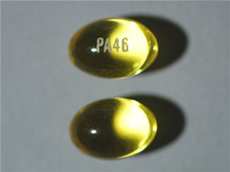 This is a Capsule imprinted with PA46 on the front, nothing on the back.