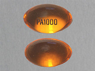 This is a Capsule imprinted with PA1000 on the front, nothing on the back.