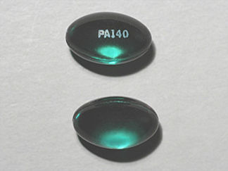 This is a Capsule imprinted with PA140 on the front, nothing on the back.