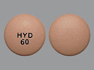 Tableta Sólo Por Uso Oral Er 24 Hr de 60 Mg de Hysingla Er