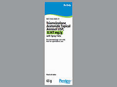 This is a clear Aerosol imprinted with nothing on the front, nothing on the back, and is manufactured by PADAGIS.