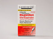Infant Ibuprofen: This is a Suspension Drops imprinted with nothing on the front, nothing on the back.