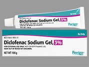 Diclofenac Sodium: Esto es un Gel imprimido con nada en la parte delantera, nada en la parte posterior, y es fabricado por None.