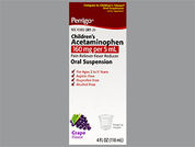 Children'S Acetaminophen: This is a Suspension Oral imprinted with nothing on the front, nothing on the back.