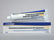 Betamethasone Dipropionate: This is a Cream imprinted with nothing on the front, nothing on the back.