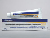 Betamethasone Dipropionate: This is a Cream imprinted with nothing on the front, nothing on the back.