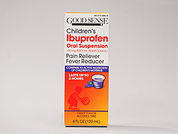 Children'S Ibuprofen: This is a Suspension Oral imprinted with nothing on the front, nothing on the back.