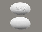 All Day Allergy: Esto es un Tableta imprimido con 4H2 en la parte delantera, nada en la parte posterior, y es fabricado por None.