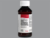 Brompheniramine W/Pseudoephed: This is a Syrup imprinted with nothing on the front, nothing on the back.