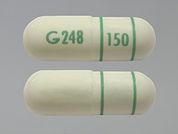Lipofen: This is a Capsule imprinted with G 248 on the front, 150 on the back.