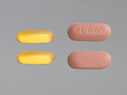 Pr Natal 430 Ec: This is a Combination Package Tablet And Dr Capsule imprinted with PE 669 on the front, nothing on the back.