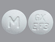 Myleran: This is a Tablet imprinted with GX  EF3 on the front, M on the back.