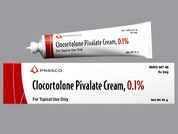 Clocortolone Pivalate: This is a Cream imprinted with nothing on the front, nothing on the back.