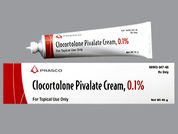 Clocortolone Pivalate: Esto es un Crema imprimido con nada en la parte delantera, nada en la parte posterior, y es fabricado por None.