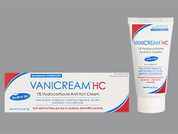 Vanicream Hc: This is a Cream imprinted with nothing on the front, nothing on the back.