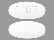 Phospho-Trin 250 Neutral: This is a Tablet imprinted with P107 on the front, nothing on the back.