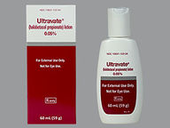 Ultravate 0.05% (package of 60.0 ml(s)) Lotion