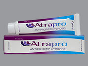 Atrapro Hydrogel: This is a Gel imprinted with nothing on the front, nothing on the back.