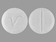 Benztropine Mesylate: This is a Tablet imprinted with nothing on the front, nothing on the back.