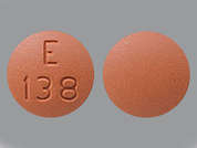 Felodipine Er: This is a red round Tablet Er 24 Hr imprinted with E  138 on the front, nothing on the back, and is manufactured by QUALITEST/PAR P.