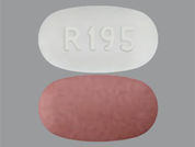 Allergy-Congestion Er: This is a Tablet Er 12 Hr imprinted with R195 on the front, nothing on the back.