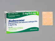 Suboxone: This is a Film Medicated imprinted with N2 on the front, nothing on the back.