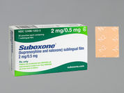 Suboxone: Esto es un Película Medicada imprimido con N2 en la parte delantera, nada en la parte posterior, y es fabricado por None.