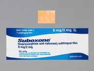Suboxone 12 Mg-3 Mg null