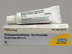 This is a beige Paste imprinted with nothing on the front, nothing on the back, and is manufactured by RISING PHARM.