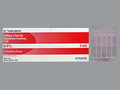 Esto es un Vial Nebulizador imprimido con nada en la parte delantera, nada en la parte posterior, y es fabricado por RITEDOSE PHARMA.