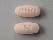 Xeloda: This is a Tablet imprinted with XELODA on the front, 150 on the back.