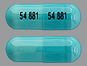 Cyclophosphamide: Esto es un Cápsula imprimido con 54 881 en la parte delantera, 54 881 en la parte posterior, y es fabricado por None.